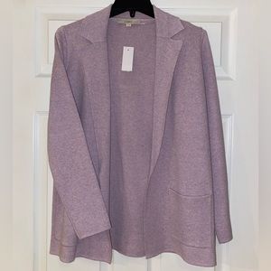 Loft long sweater blazer